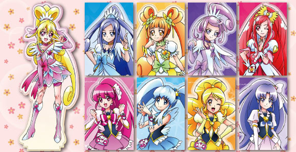 プリキュアシリーズから、アクリルスタンド第4弾の登場です!! | cafereo